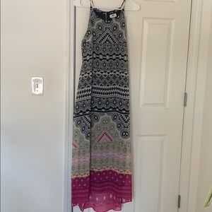 Halter maxi dress